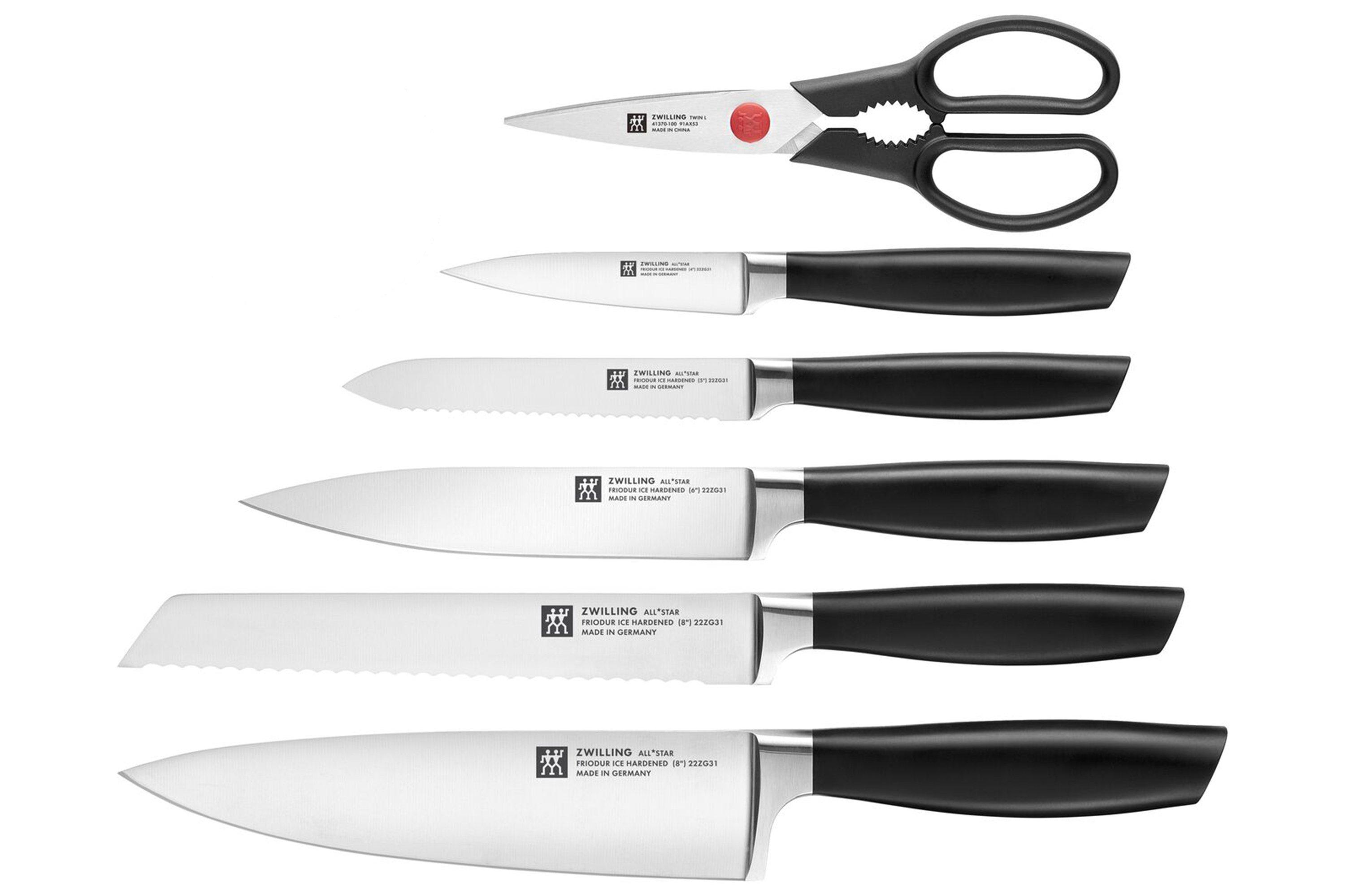 Acquista ZWILLING TWIN Chef 2 Set di coltelli con ceppo