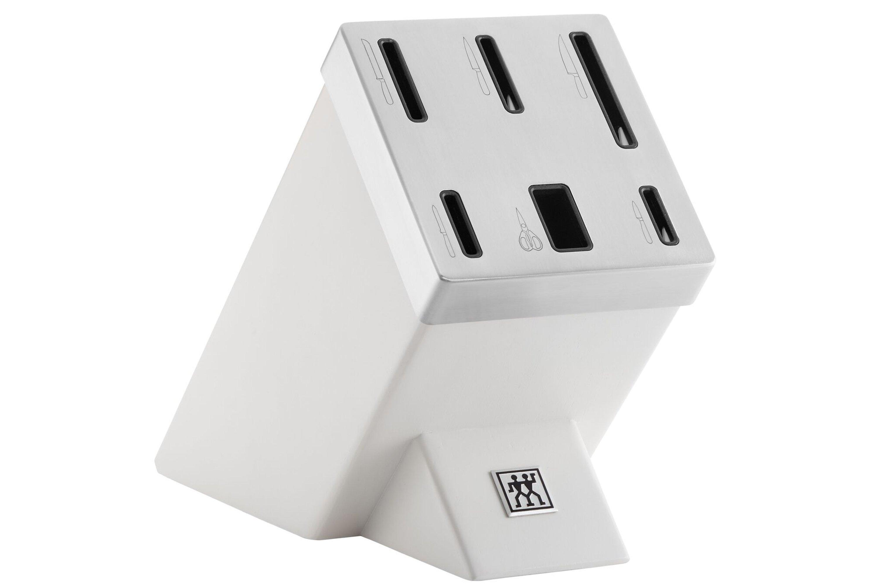 Zwilling All Star 1022776, 7piece knife set with knife block, white