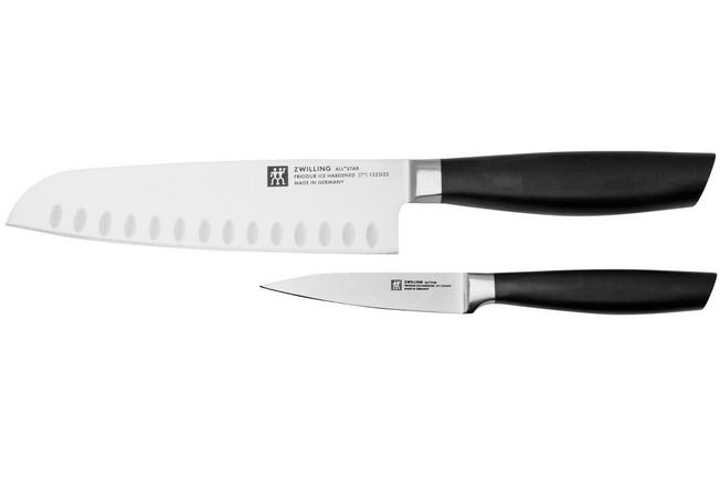 J.A. Henckels Zwilling Four Star 2 Piece Santoku & Cutting Board