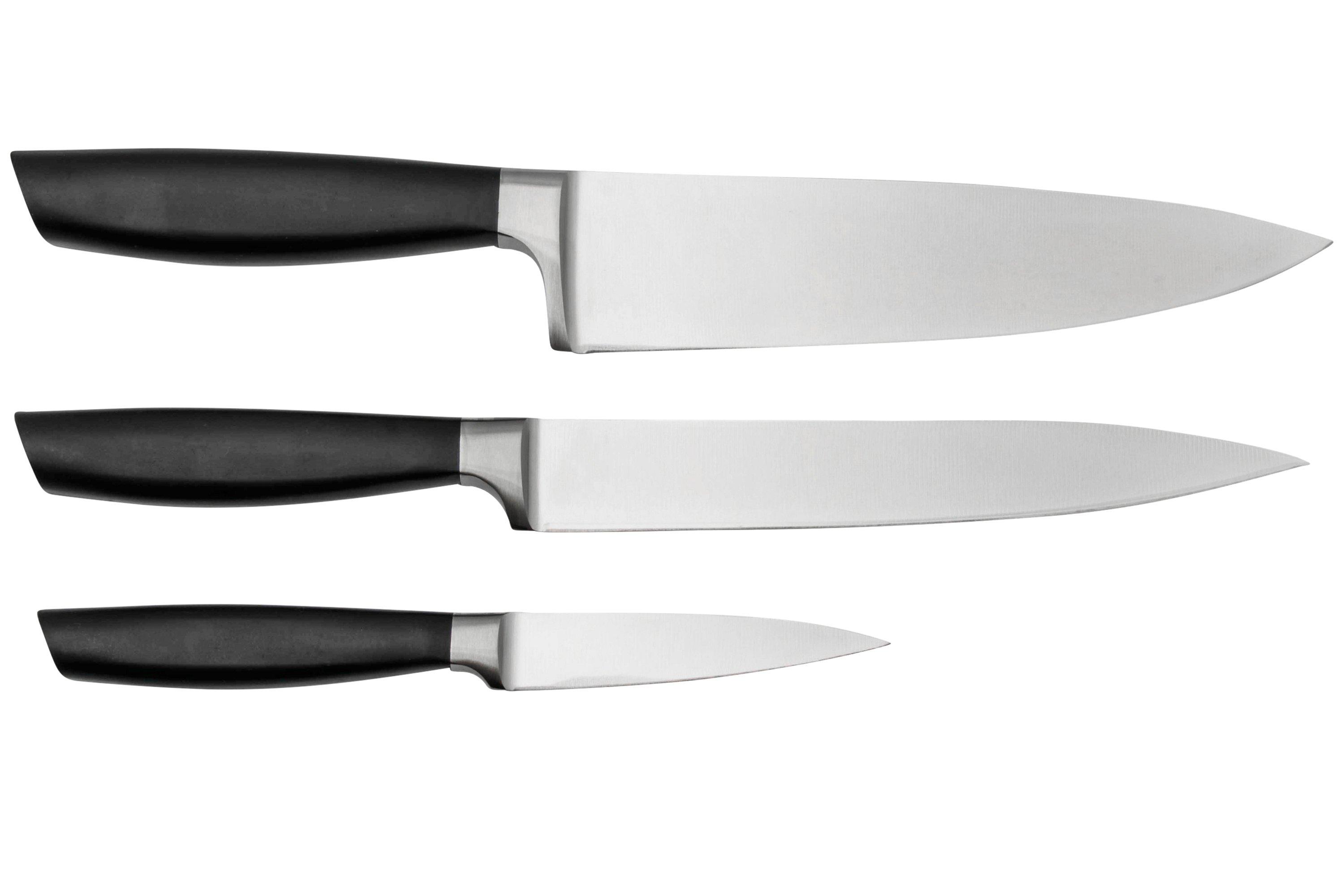 Zwilling All Star 1022956, 3piece knife set, silver Advantageously