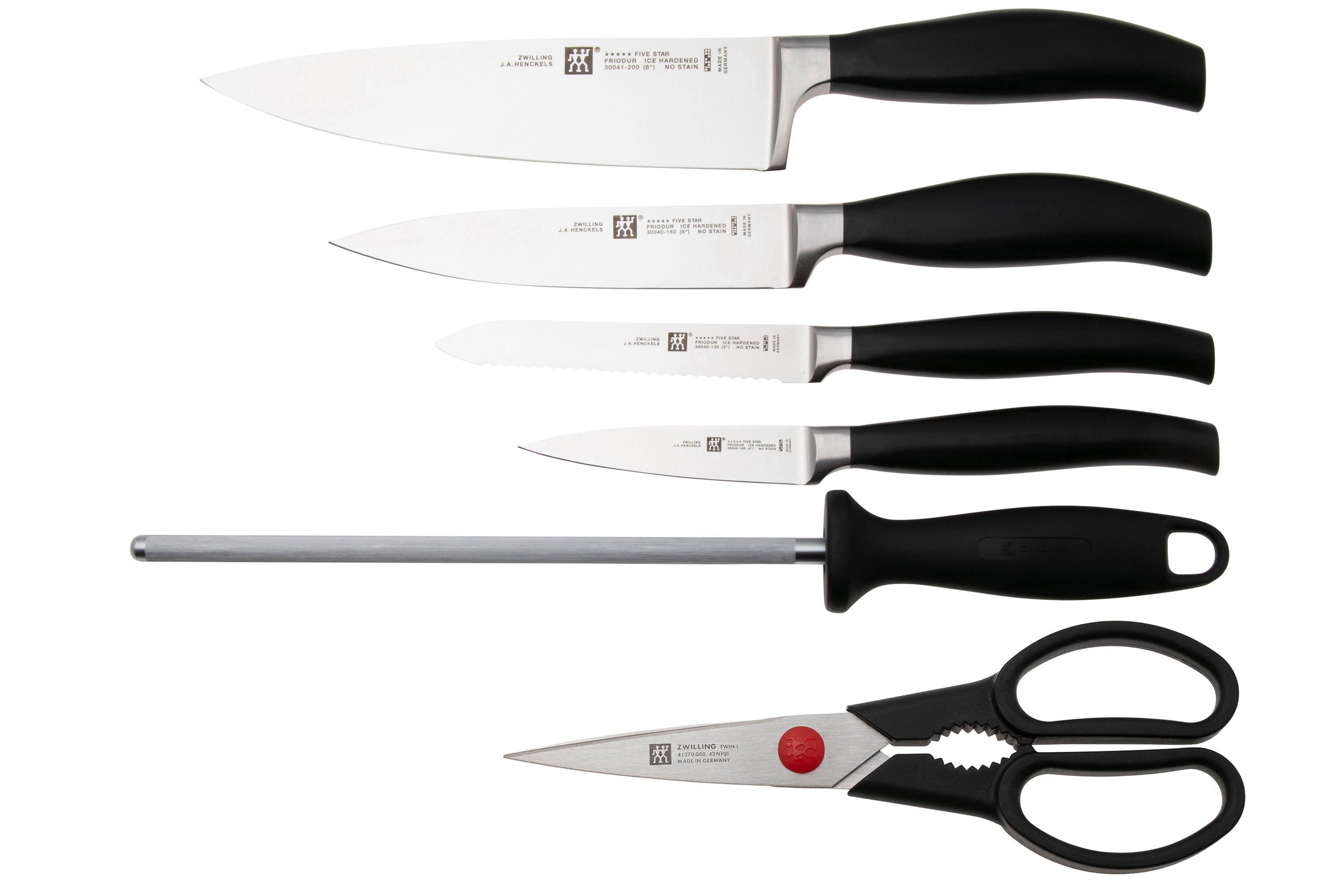 Zwilling J.A. Henckels 1026692 Five Star messenblok, 7-delig