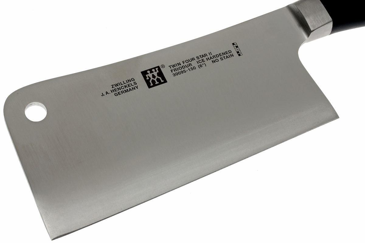 Zwilling 30095 151 Four Star Ii Cleaver Advantageously Shopping At Knivesandtools Co Uk