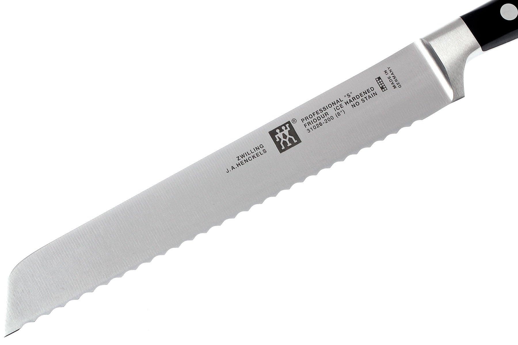 ZWILLING Meiji Brotmesser 25,4 Cm – Handgefertigt In Japan, Damaststahl Mit Holzgriff