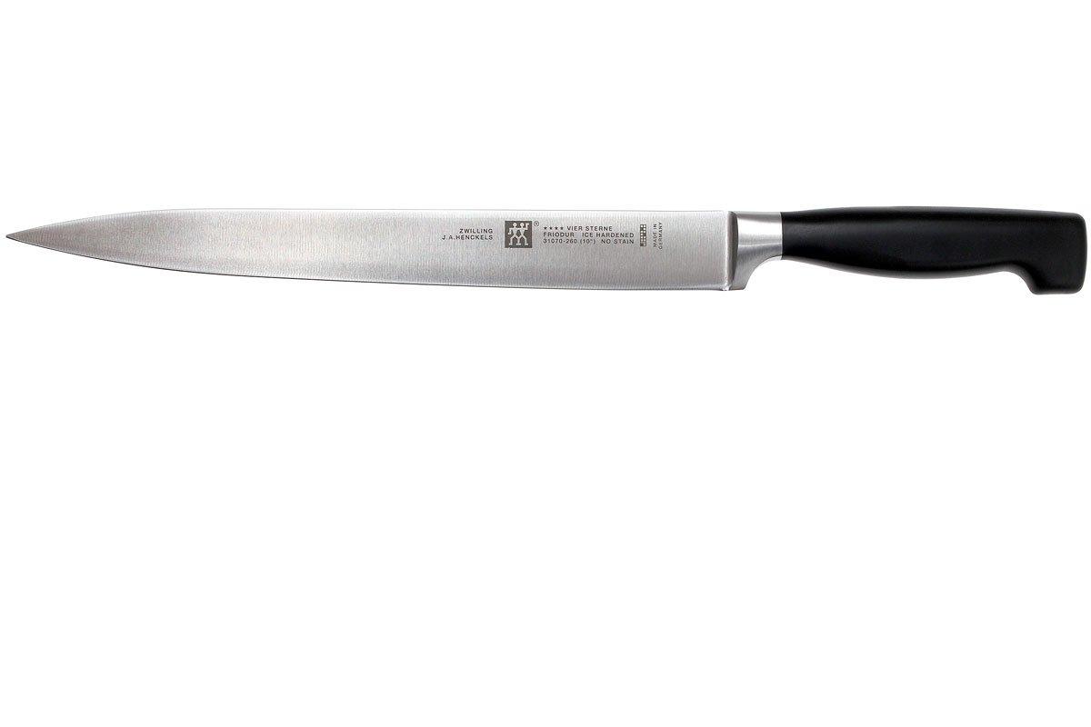 Zwilling J.A. Henckels Four Star Carving knife 10" Advantageously