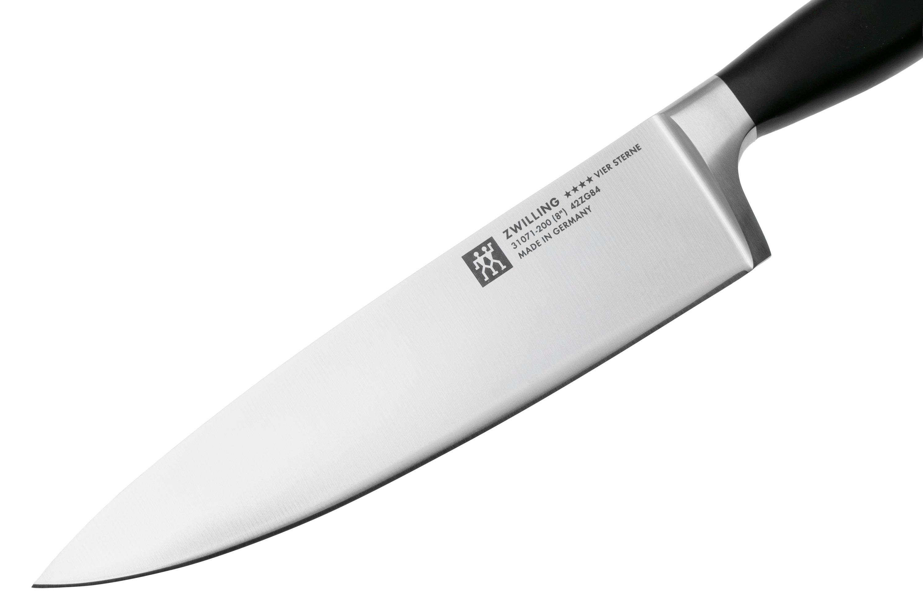 Zwilling J.A. Henckels-VIER STERNE Kochmesser 23cm | Günstiger