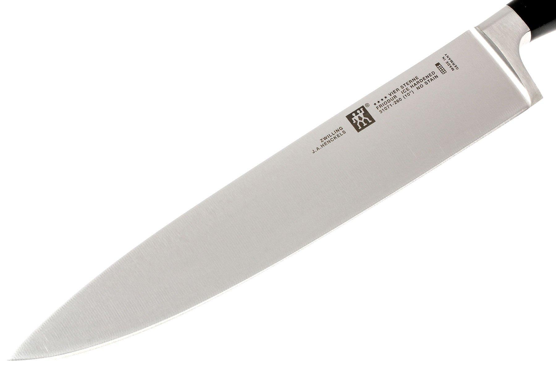Zwilling J.A. Henckels Four Star faca de chef 10" | Compras vantajosas ...