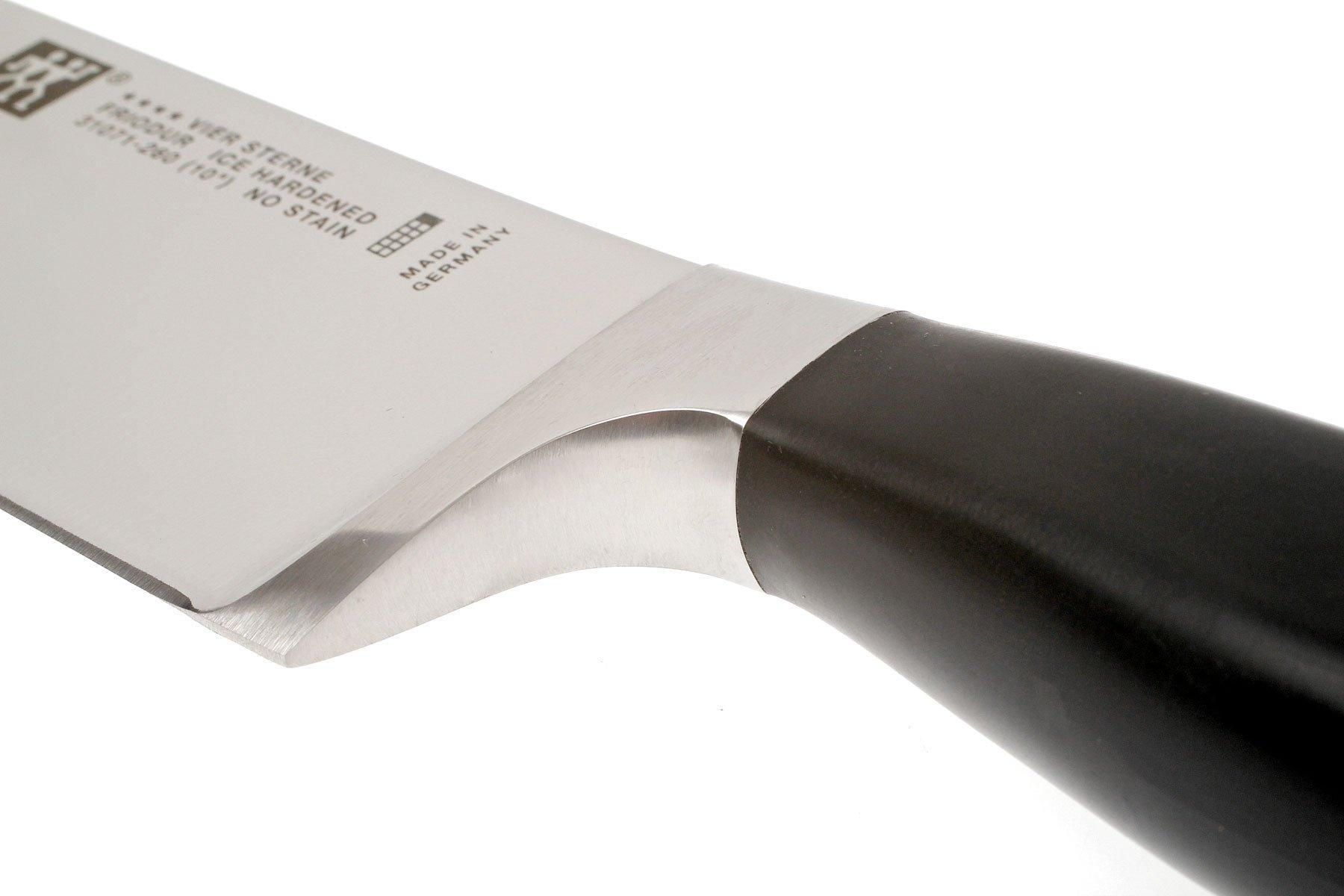 Zwilling J.A. Henckels Four Star faca de chef 10" | Compras vantajosas ...