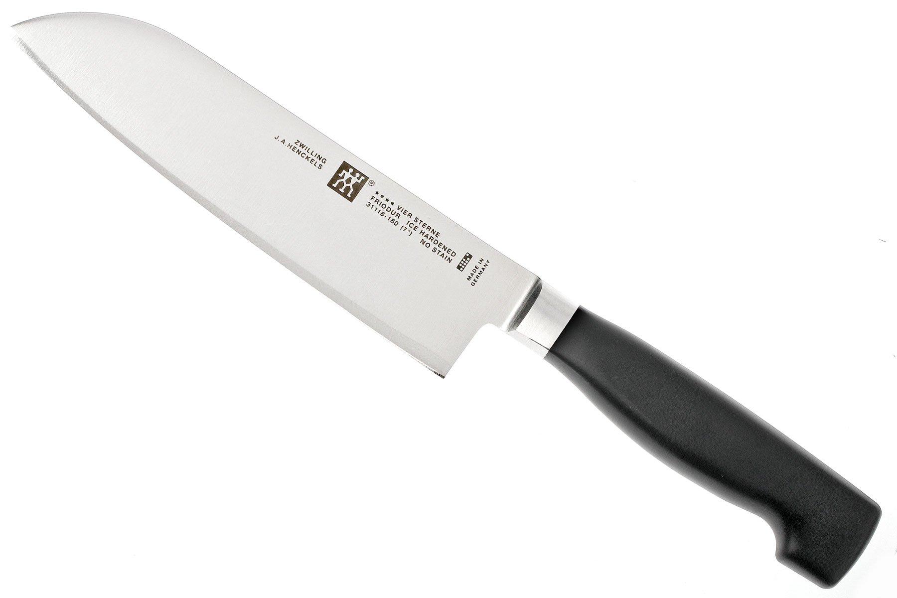 Zwilling J.A. Henckels Four Star Santoku knife 7" | Advantageously shopping at