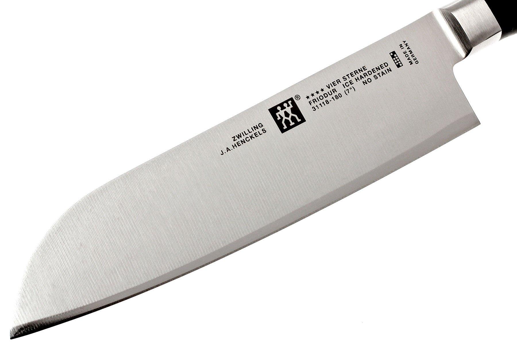 Zwilling J.A. Henckels Four Star Santoku knife 7" | Advantageously shopping at