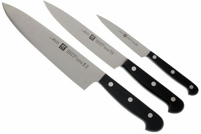 Set de 3 cuchillos de cocina Zwilling Gourmet, Zwilling