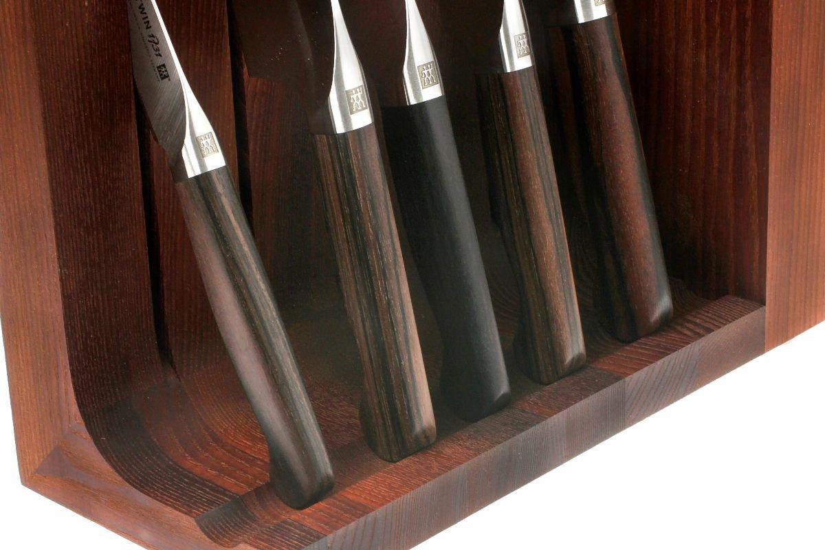 36133-210 - CEPPO COLTELLI NERO 7P GOURMET