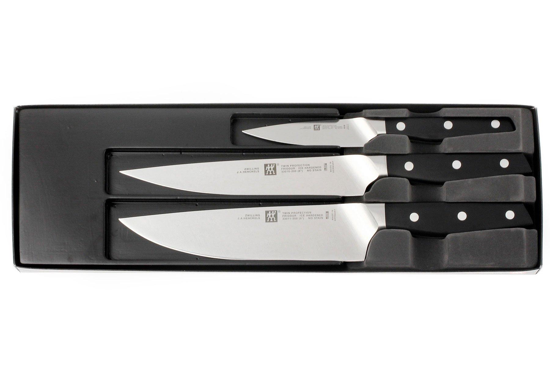 Zwilling J A Henckels Twin Profection 3 Piece Knife Set Advantageously Shopping At Knivesandtools Com