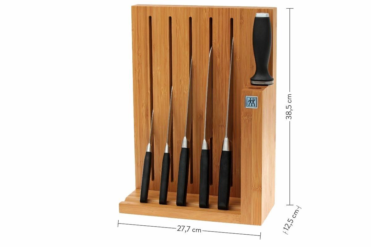 Zwilling 33620003 Pure bamboo knife block, 7piece Advantageously