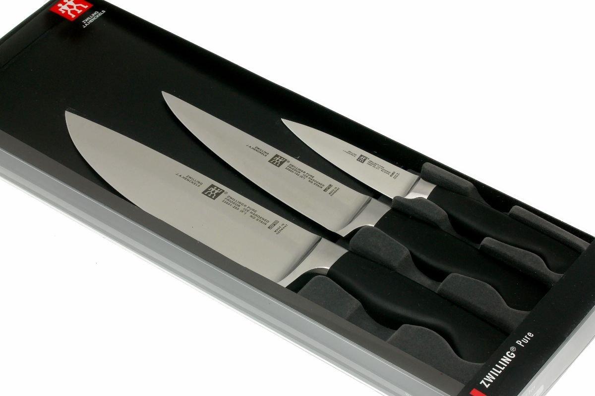 Zwilling 33620007 Pure 3piece knife set Advantageously shopping at