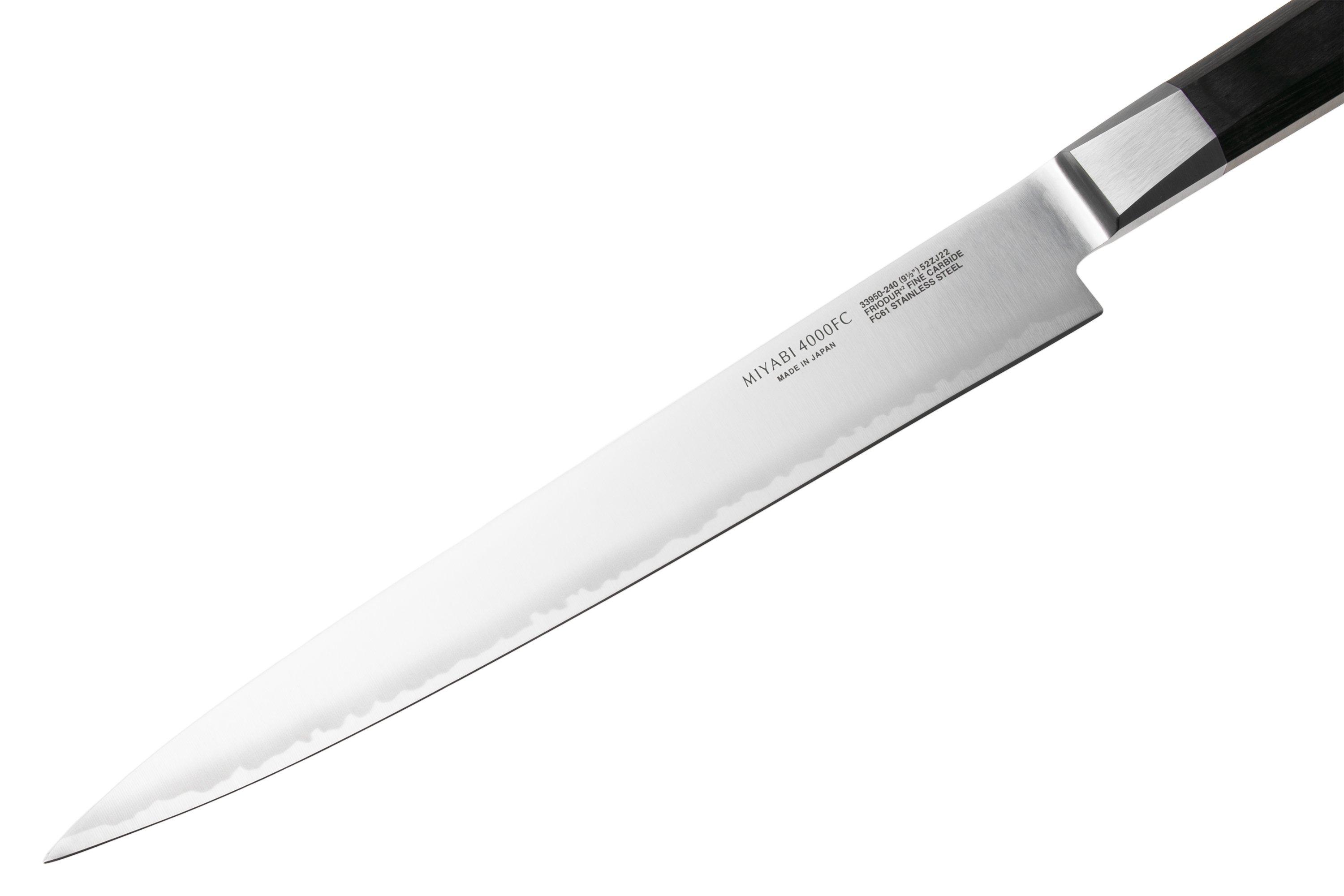 Miyabi 4000FC sujihiki / carving knife 24 cm, 33950-241