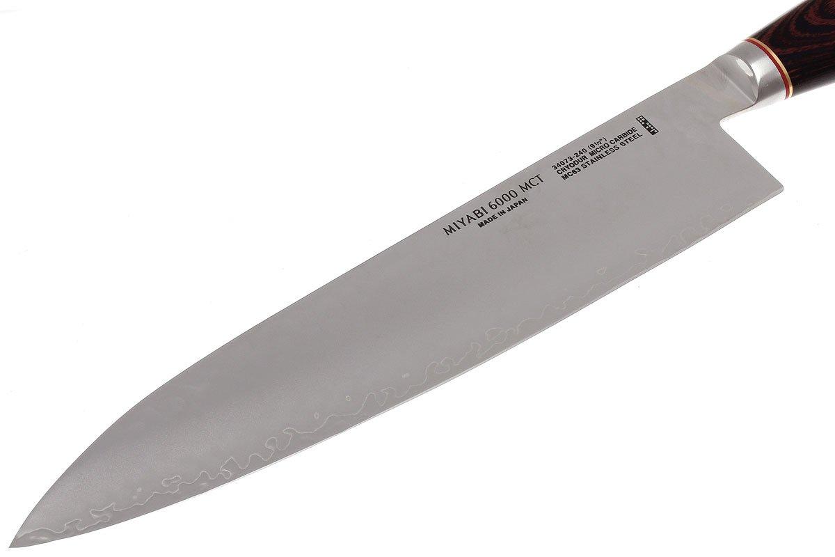 Miyabi 6000MCT Gyutoh, 24 cm, 34073-241 by Zwilling