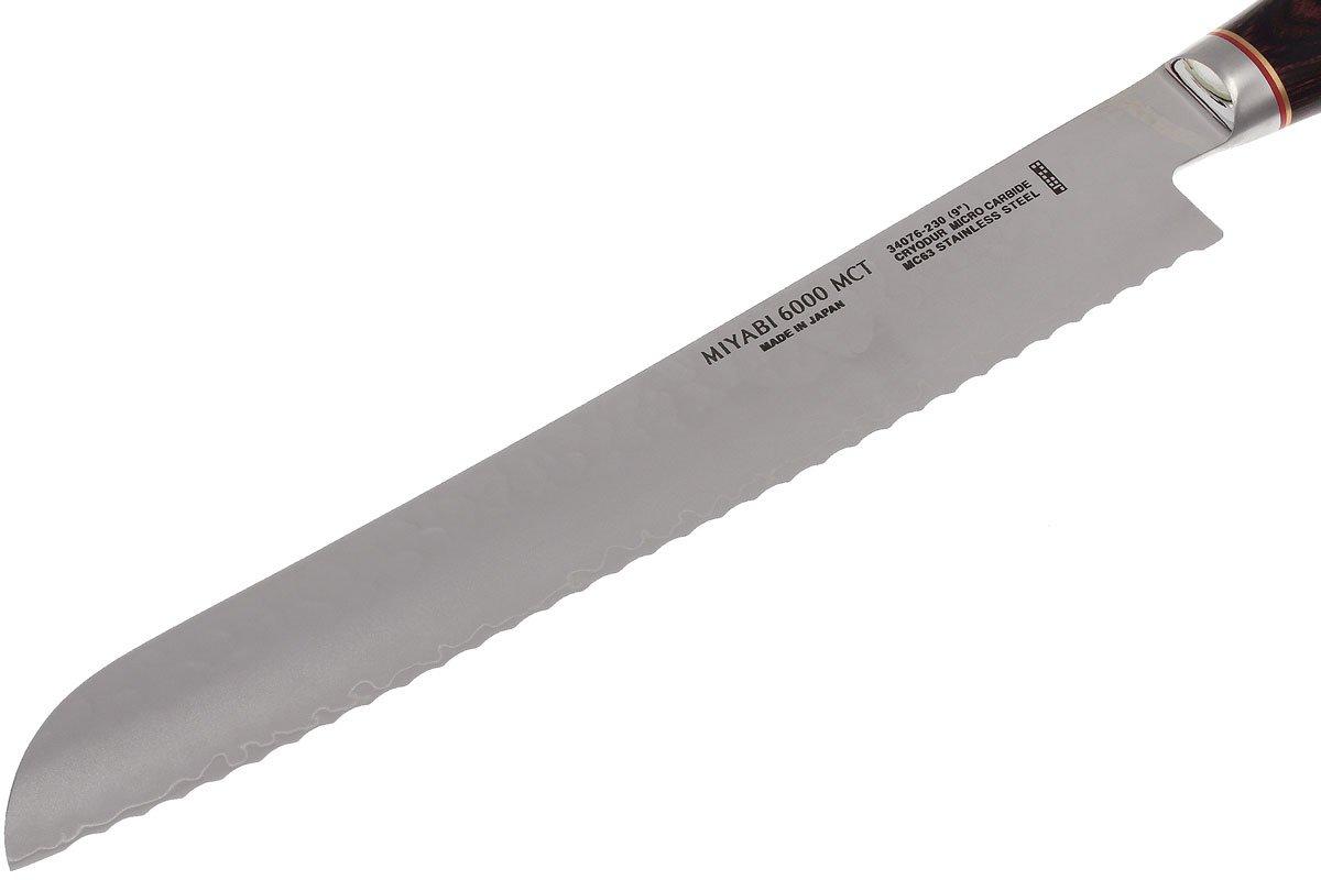 Miyabi 6000MCT Bread knife, 23 cm, 34076231 by Zwilling