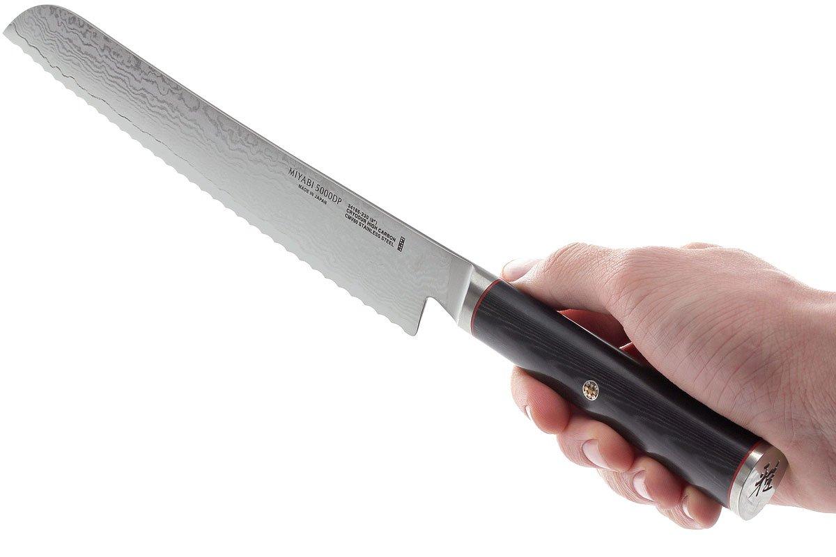 Miyabi 5000DP Bread knife, 23 cm, 34186-231 by Zwilling