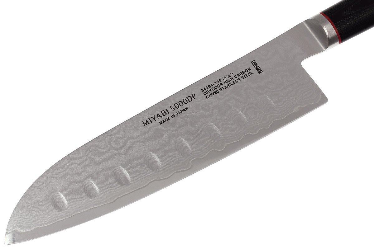 Miyabi 5000DP Santoku with dents, 15 cm, 34194-151 by Zwilling