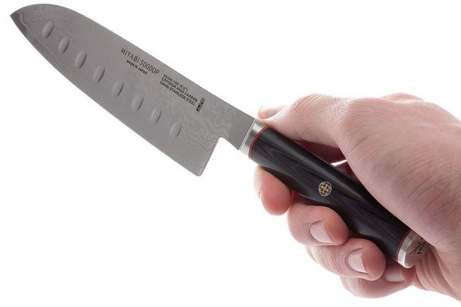 Image for Miyabi 5000DP Santoku with dents, 15 cm, 34194-151 by Zwilling