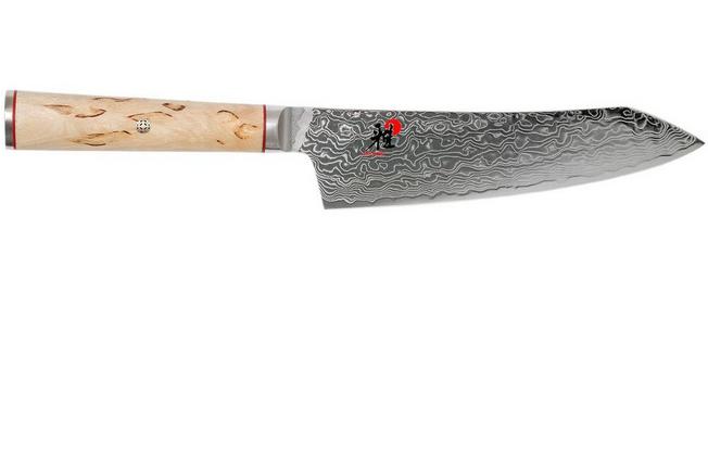 Couteau Santoku 18 cm gamme BBR forgé à Thiers
