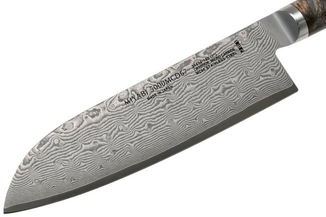 Cuchillo Zwilling Santoku 18 cm - Serie Miyabi