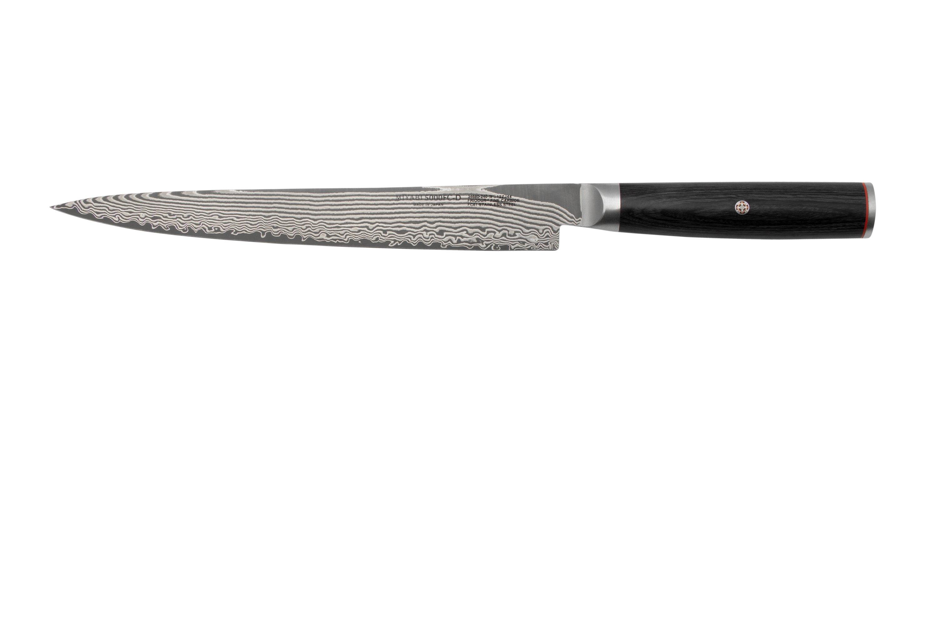 MIYABI RICH SOMABITO kingyo ソマビト Miyabi 5000FCD sujihiki 24 cm, 34680-241 | Advantageously shopping