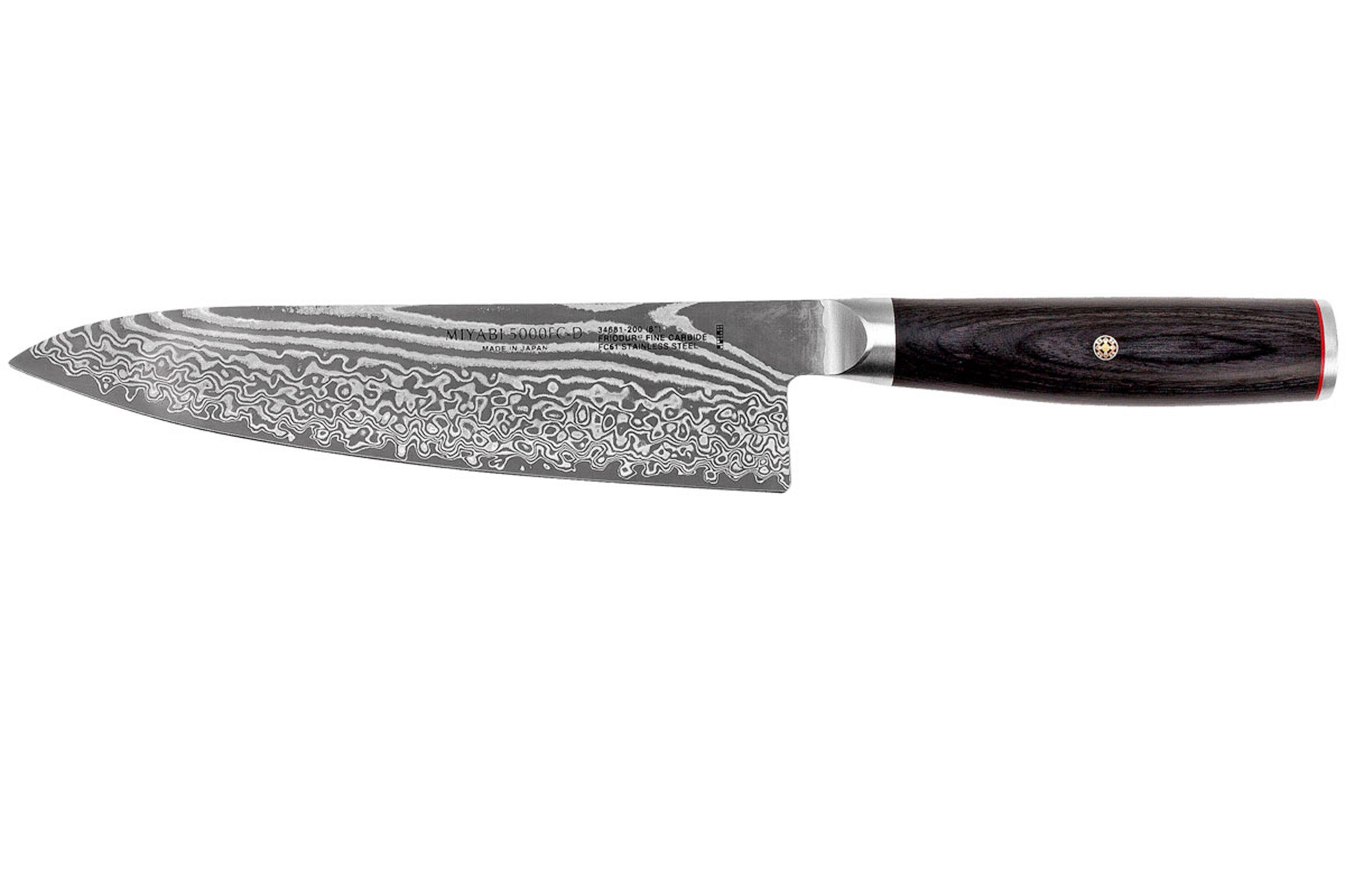 Chef knife Miyabi 5000FCD RAW Gyutoh 34681-201-0 20cm for sale