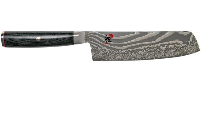 Couteau japonais nakiri lame damas 17cm Miyabi 5000FCD