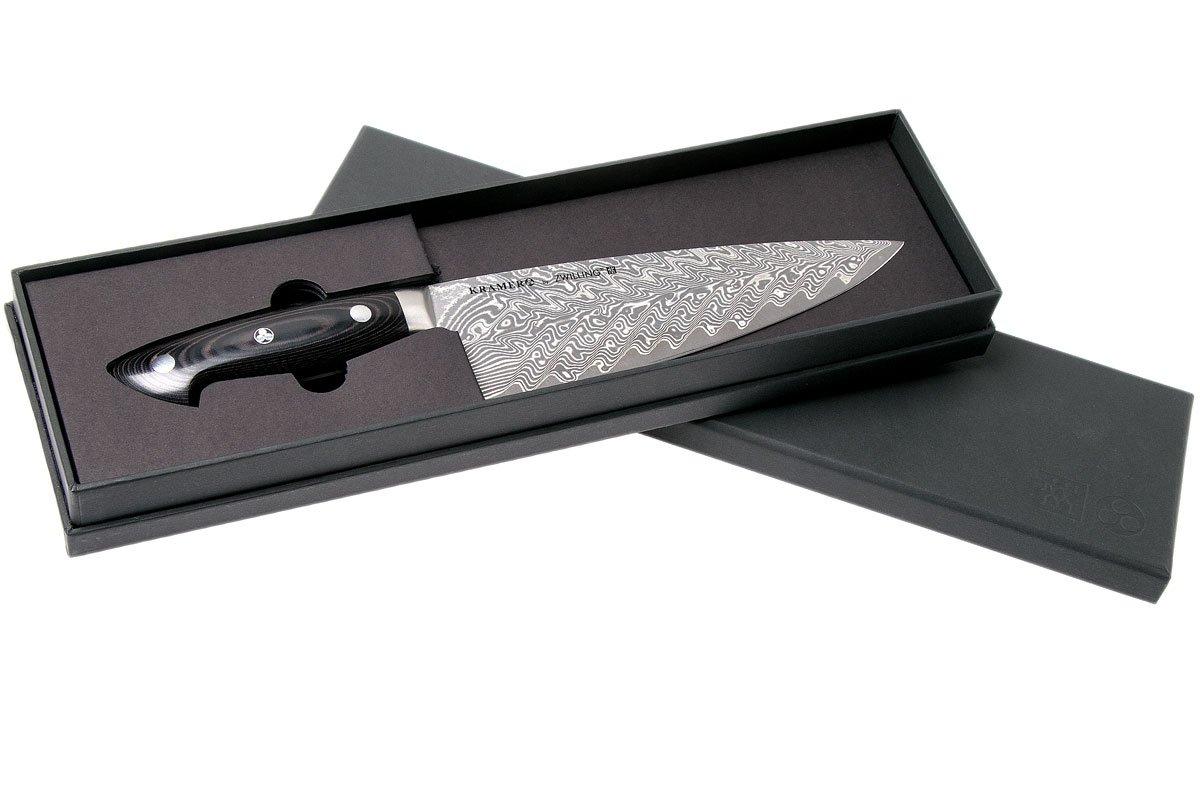 Stainless Damascus 10 Chef's Knife by Zwilling J.A. Henckels - Kramer  Knives