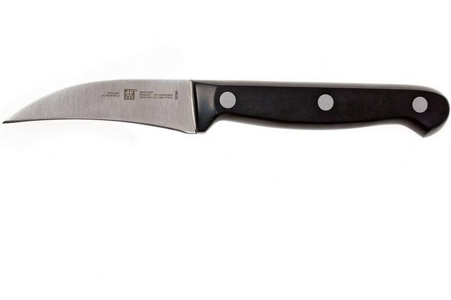 Black BergHOFF Gourmet High-Grade Stainless Steel Hand-Sharpened Peeling Knife 7 x 30 x 2 cm 7cm Blade 