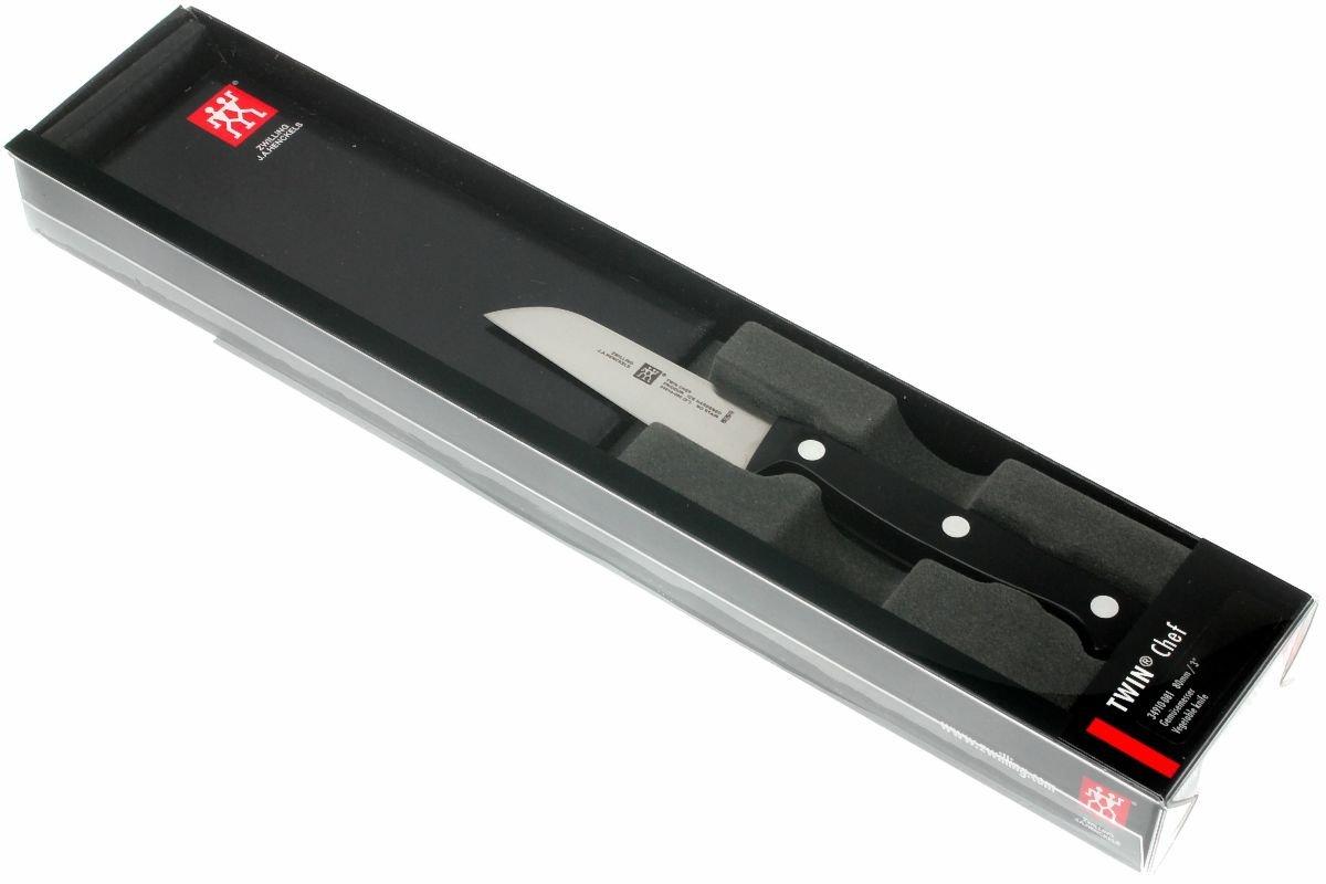 Zwilling twin grip spelucchino a punta 9cm rosso qualità extra - Quisquilie... però utili