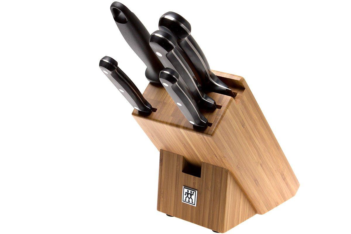 Zwilling Twin Chef knife block, 5pc, 34932000 Advantageously