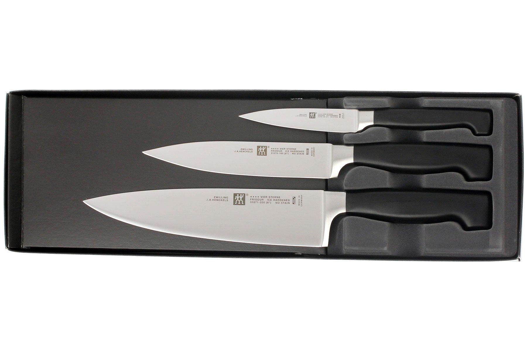 Zwilling J.A. Henckels Four Star 3-Piece Knife Set