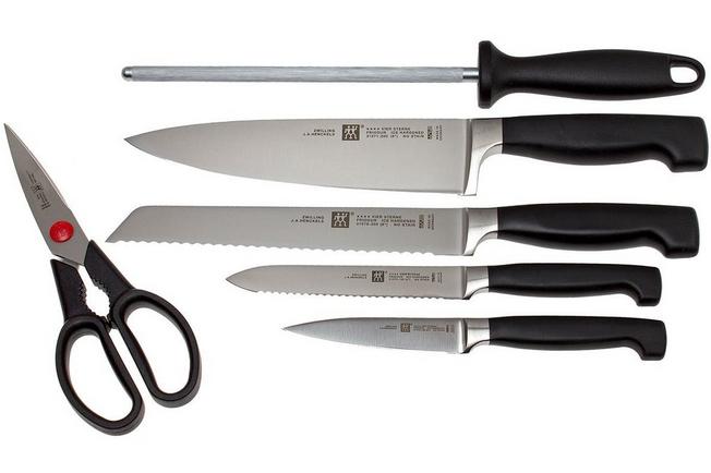 Zwilling J.A. Henckels Four Star Knife block, 7 pcs, ref: 35066-000