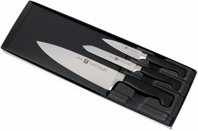 Zwilling J.A. Henckels Four Star 3-Piece Knife Set