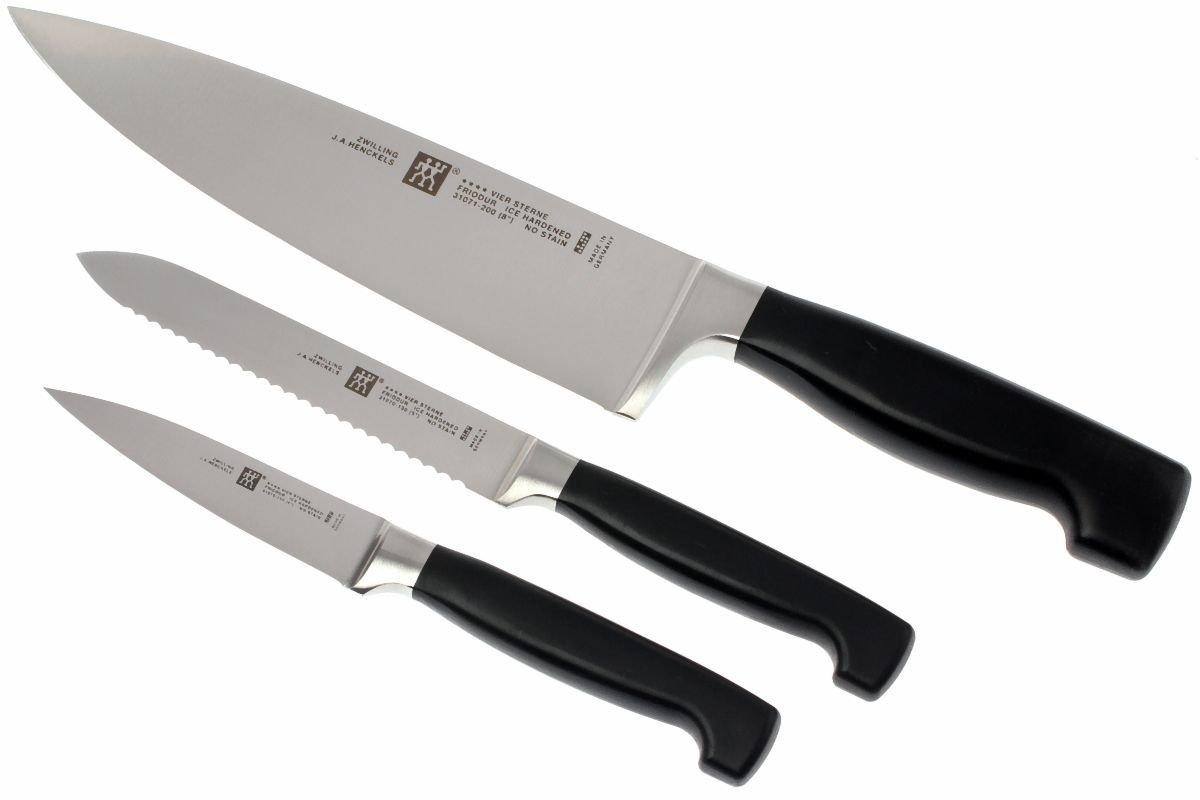 Henckels 4 star knife hot sale set