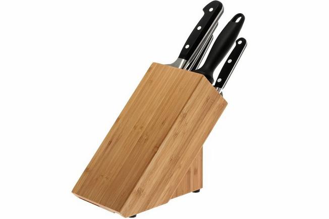 Zwilling: Professional 'S' Knife block, bamboo, 7 pcs.