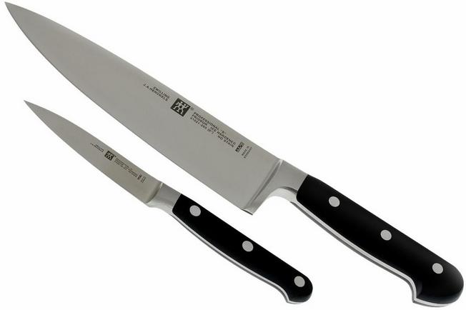 Juego de cuchillo de chef y puntilla Zwilling PRO