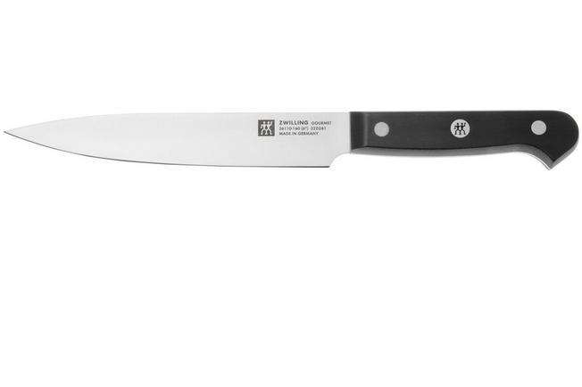 Zwilling J.A. Henckels Gourmet 4 inch Paring Knife, Black POM Handles