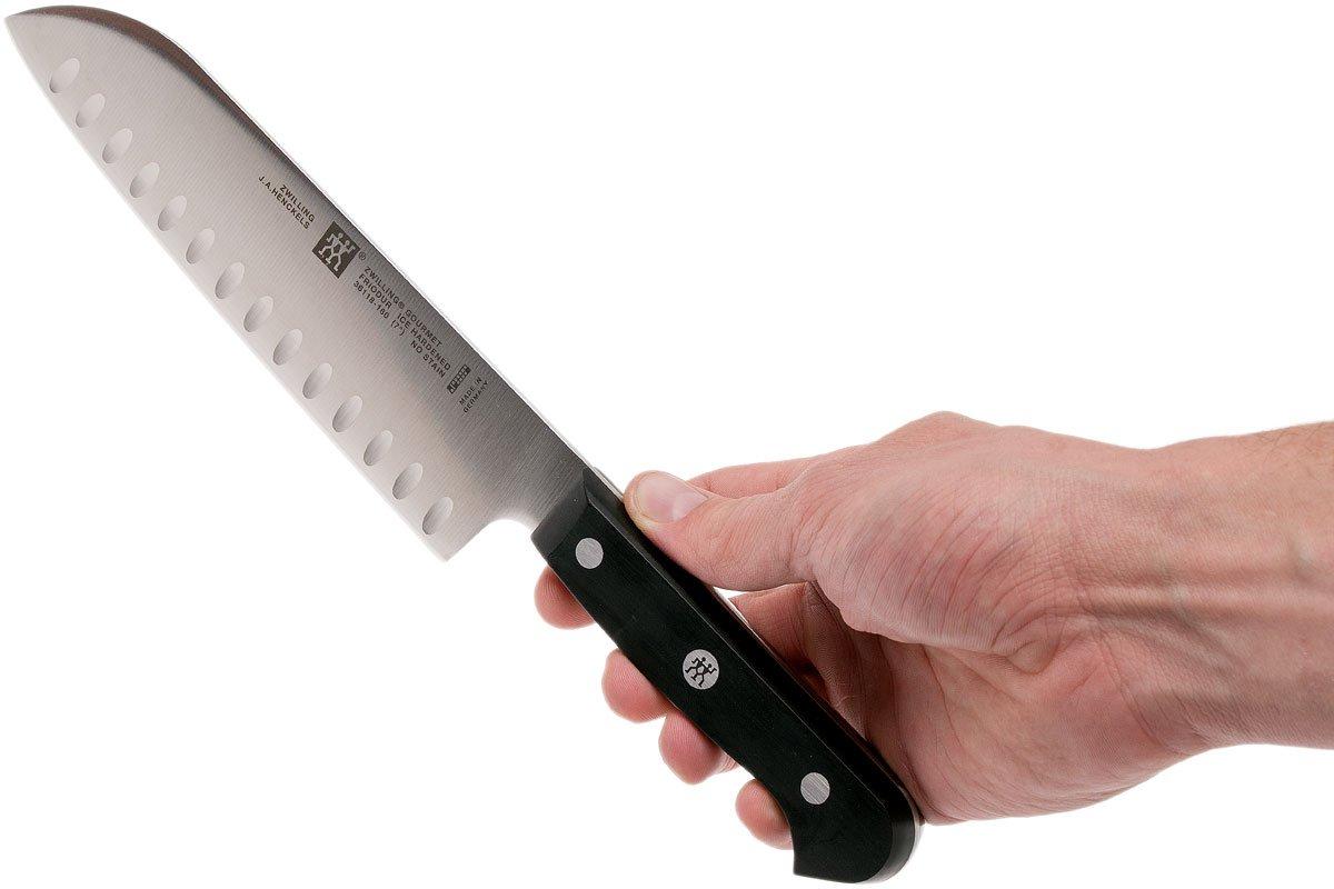 Zwilling Gourmet santoku met kuiltjes 18 cm, 361181810 Voordelig