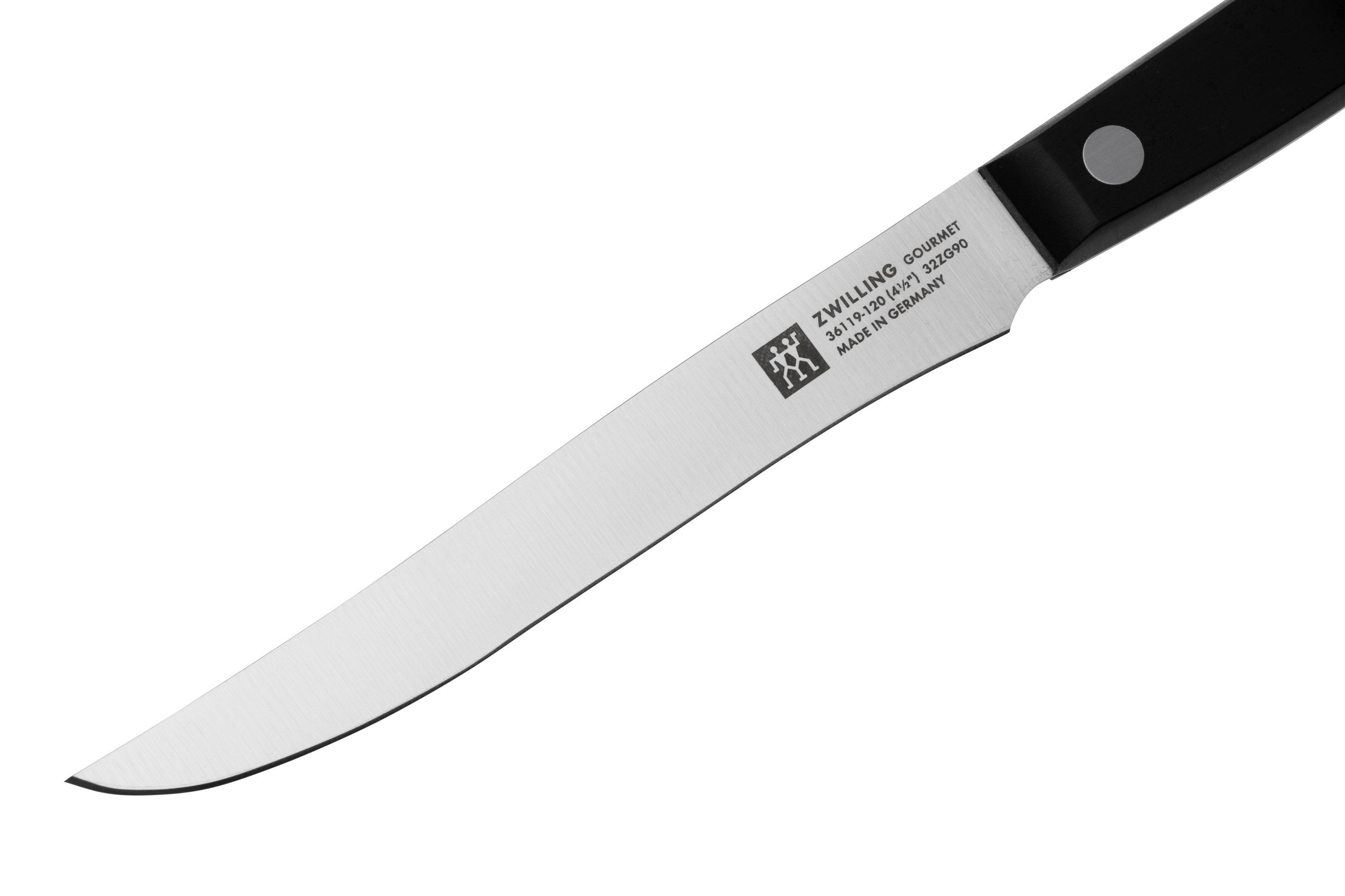 Coltello Da Bistecca WÜSTHOF Epicure 12 Cm - Lama Forgiata In Acciaio, Manico In Fibre Naturali, Made In Germany - 2