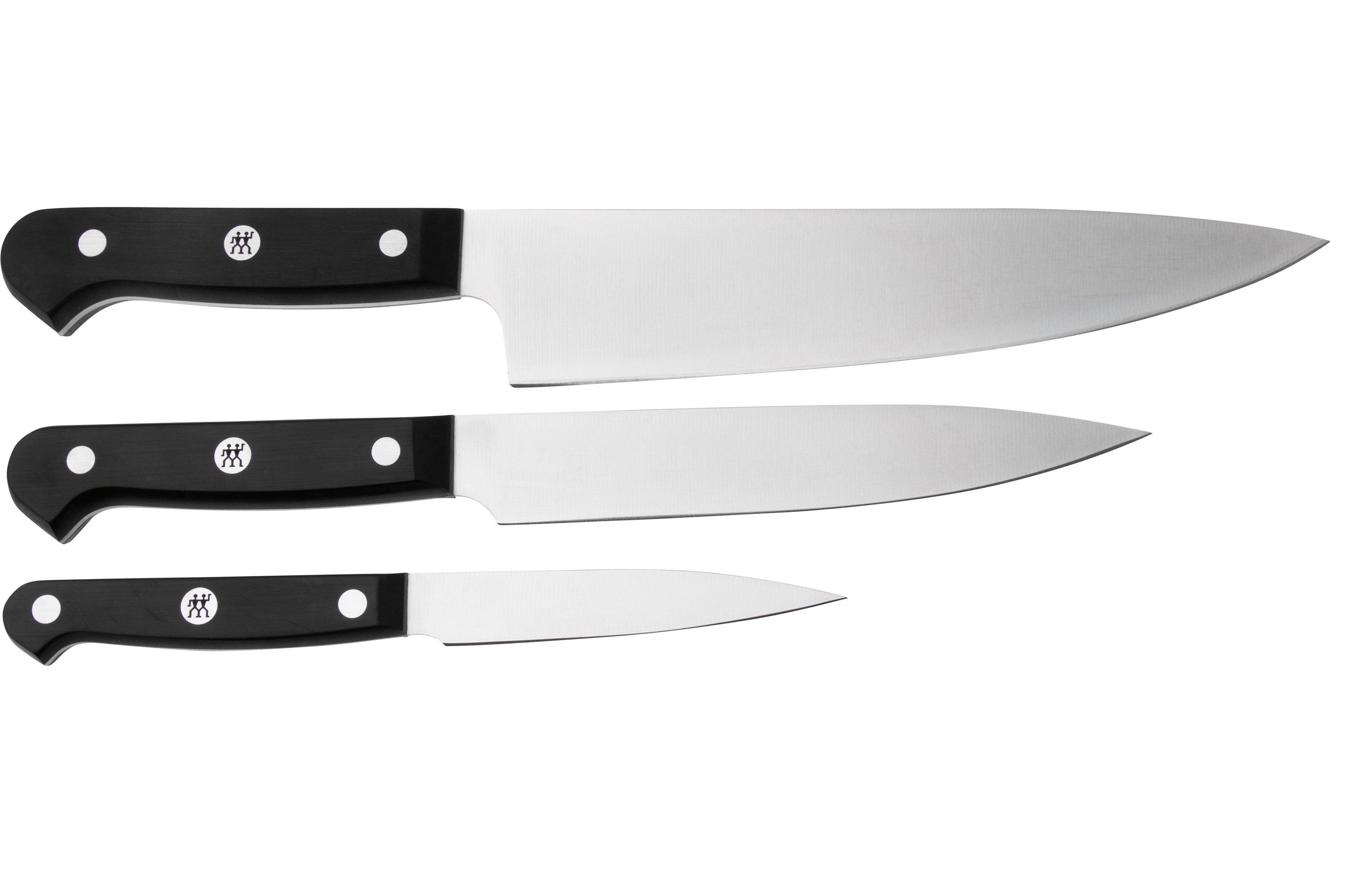 ZWILLING 36131-003-0 Set 6 Coltelli, Acciaio Inossidabile, Nero, 28 x 12 x 32 cm