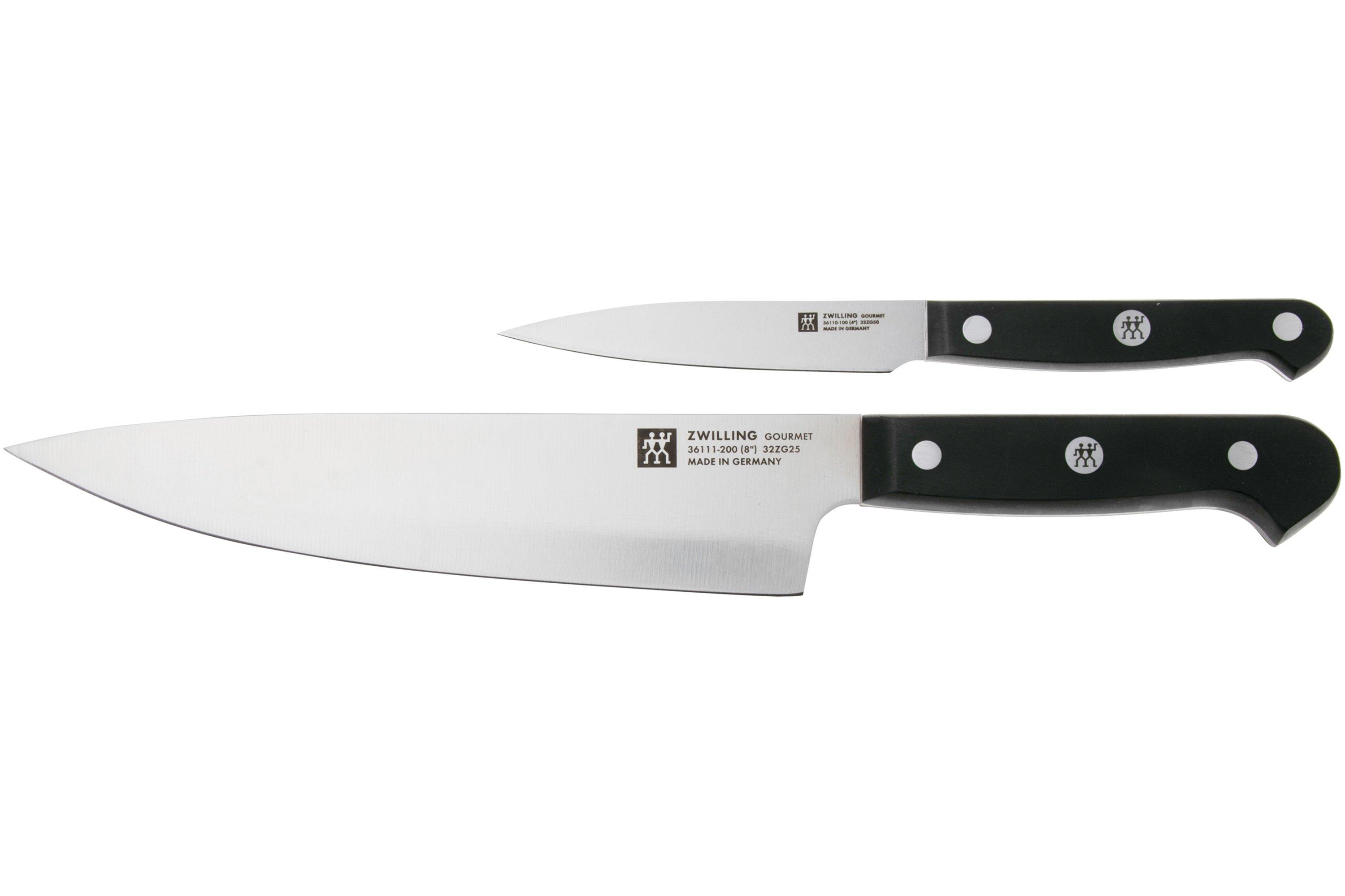 Zwilling Gourmet Set di Coltelli con Ceppo con Sistema Auto Affilante