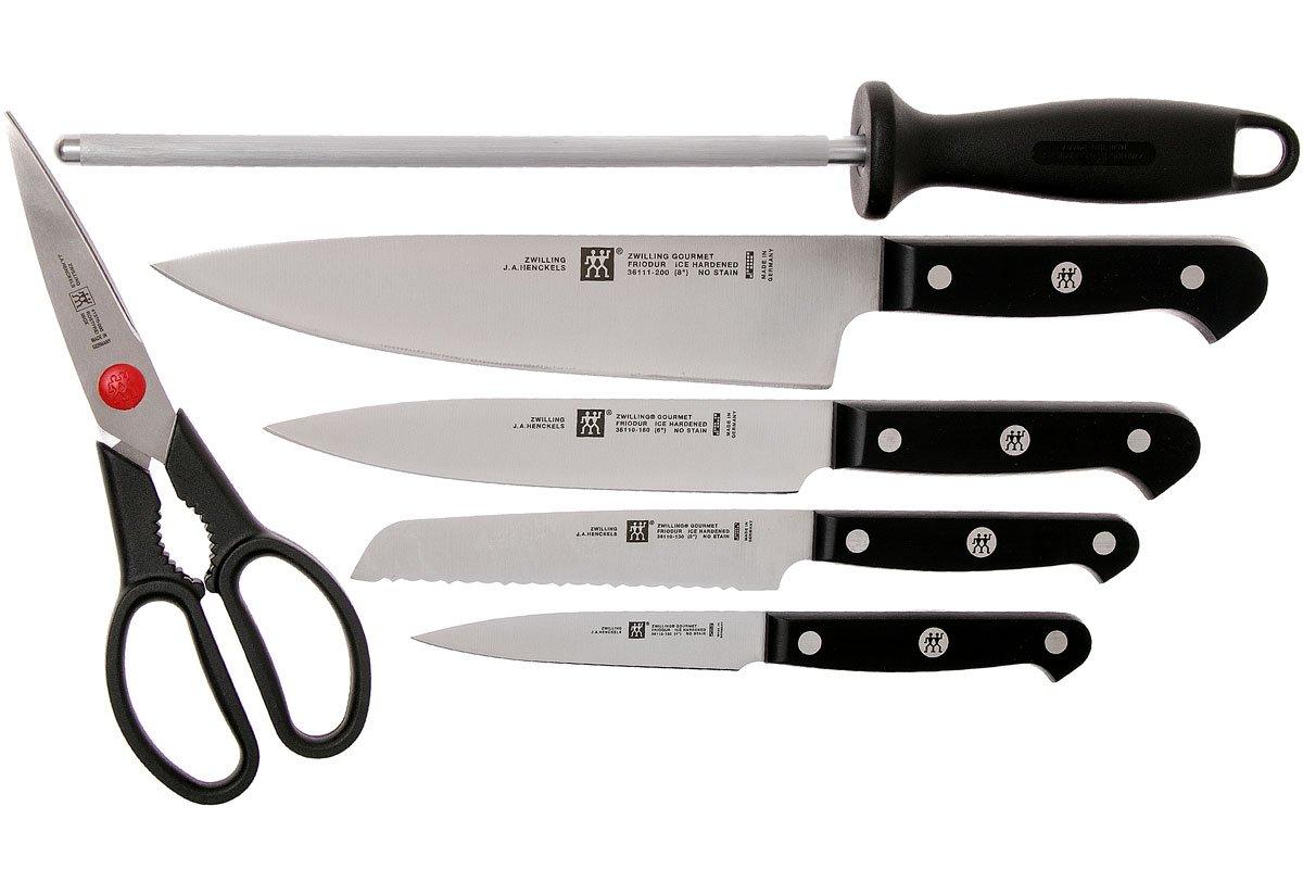Zwilling Gourmet set di coltelli, 7-pezzi, 36131-002  Fare acquisti  vantaggiosamente su