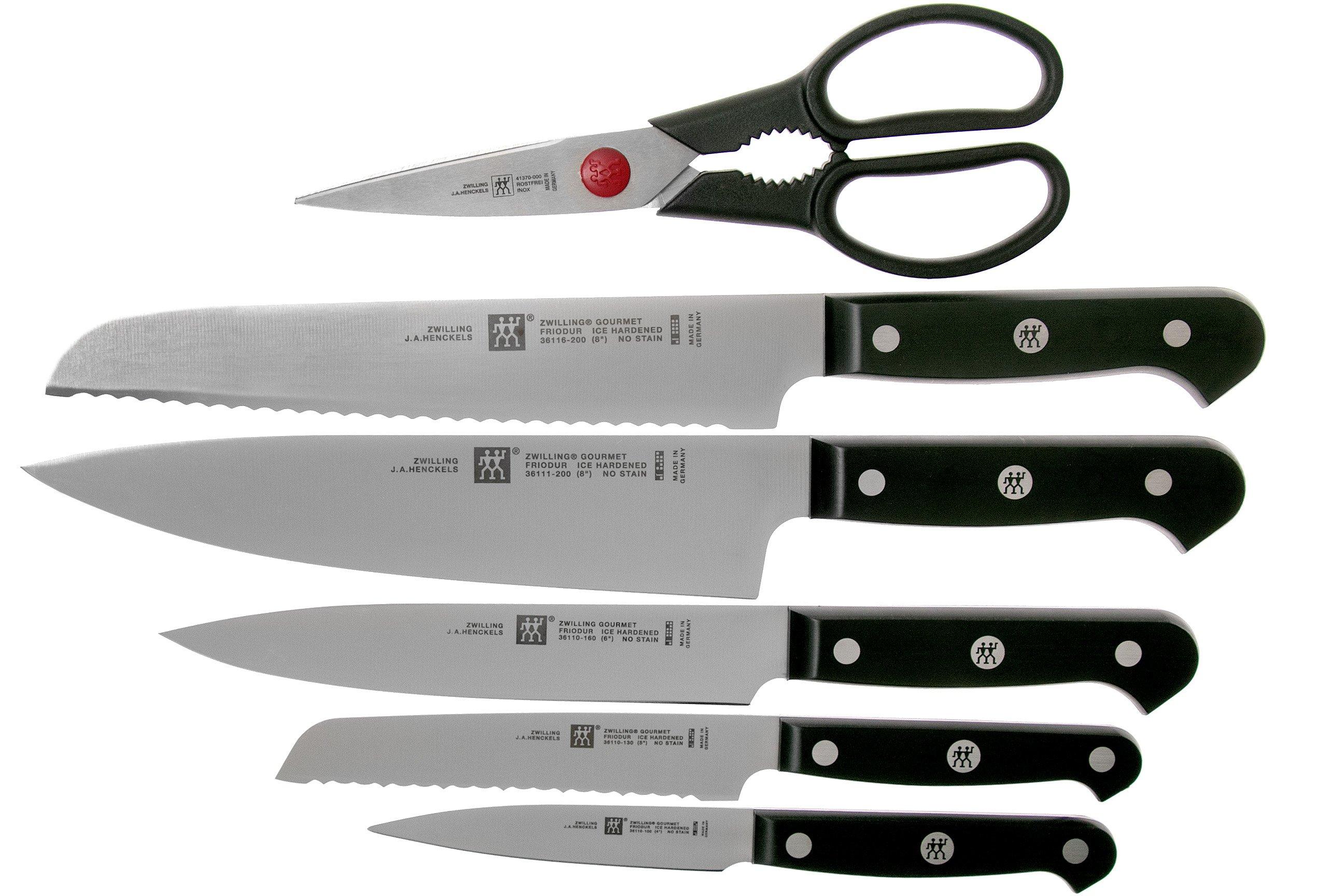 Zwilling 34931-003 Twin Chef juego de cuchillos, 8 piezas