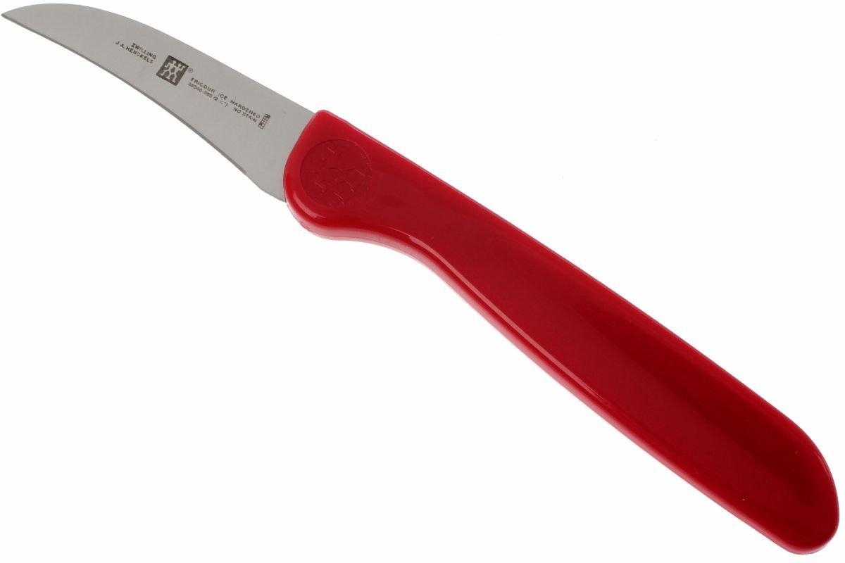 Zwilling J.A. Henckels Red turning knife 5,5 cm, curved edge Zwilling J.A. Henckels Red turning knife 5,5 cm, curved edge