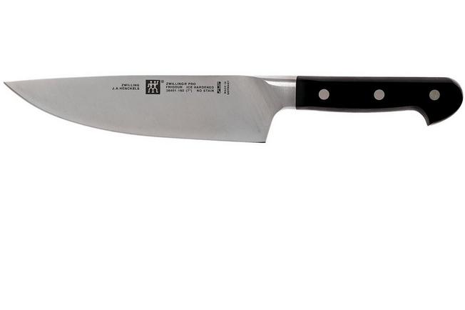 Zwilling JA Henckels cuchillo profesional para chef, 7, Plateado