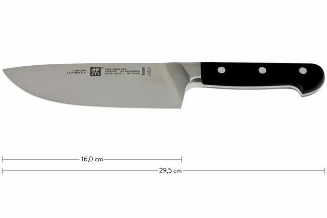 ZWILLING CUCHILLO DE CHEF HOJA ANCHA - ZW PRO