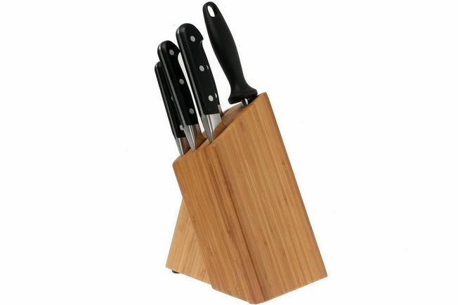 5-pc Kitchen Knife Set, Plastic Handle